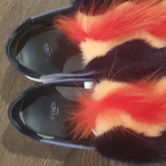 Authentic Fendi womens platform sneakers sz 40 - Picture 4 of 12